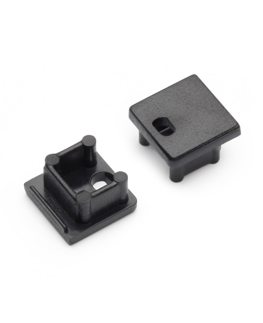 T2 extra end cap for LED profile - LED profile T2 - Marc LED Ltd