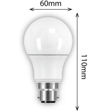 6.3w GSL B22 470lm 2700K LED Lamp, Non-dimmable 