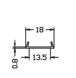 3m bendable/ flexible aluminium extrusion for LED strips (NO diffuser) 3m bendable/ flexible aluminium extrusion for LED strips (NO diffuser)