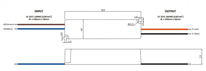 60W 12Vdc Single Output Switching LED Power Supply GLP TÜV 60W 12Vdc Single Output Switching LED Power Supply GLP TÜV