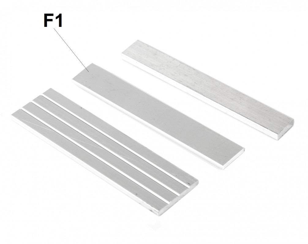 2m flat 12mm x 1.2mm Heat Sink LED profile F1, silver anodized 2m flat 12mm x 1.2mm Heat Sink LED profile F1, silver anodized