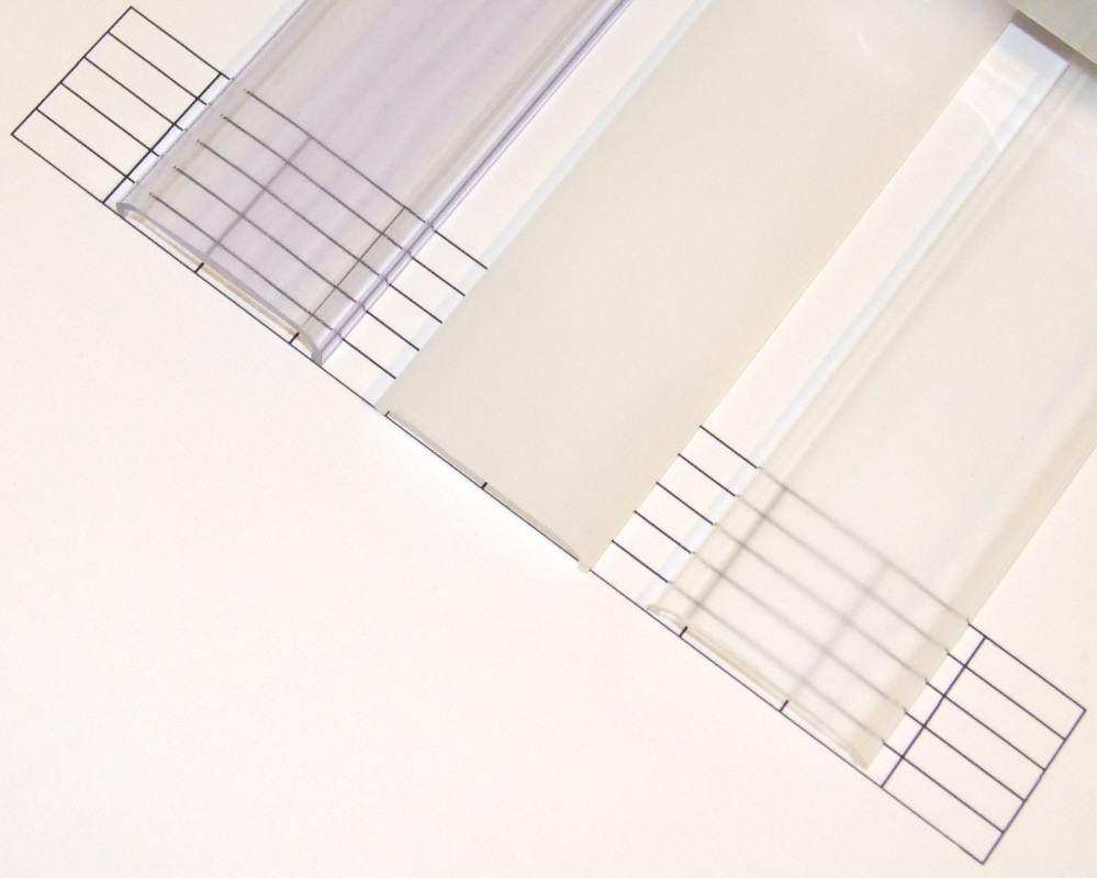 P6 1m extra diffuser / cover for LED profile P6 1m extra diffuser / cover for LED profile