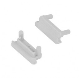 2m Glow-Up LED profile (raw aluminum), set with opal cover 2m Glow-Up LED profile (raw aluminum), set with opal cover