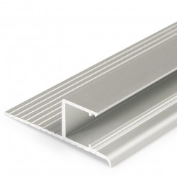 3m Plaster-in LED profile DWT1 for ceiling and drywall, opal diffuser