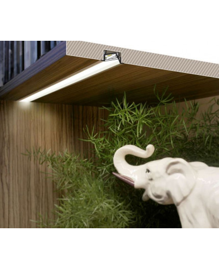 LED profile DIAGONAL14 F/TY black anod. LED profile DIAGONAL14 F/TY black anod.