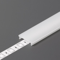 C3M, T1D, TL2, T3, TL2F, T22L, T22H 1m extra diffuser / cover for LED profile C3M, T1D, TL2, T3, TL2F, T22L, T22H 1m extra diffuser / cover for LED profile