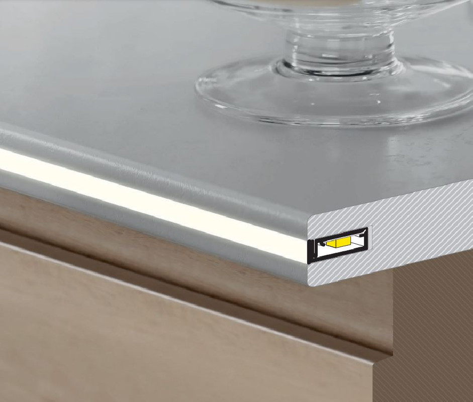 LED profile HI8 C1 2000 anod. LED profile HI8 C1 2000 anod.