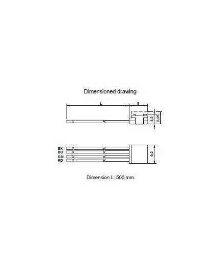 PCB Connector 8mm Phoenix Contact, PTF 0,3/ 4-WB-1,8-H – 1826114 PCB Connector 8mm Phoenix Contact, PTF 0,3/ 4-WB-1,8-H – 1826114