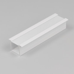 1m LED profile TH1 (painted, white), set with cover 1m LED profile TH1 (painted, white), set with cover