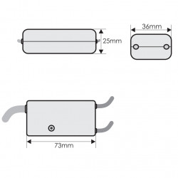 0 - 60W 12VAC Low Voltage Dimmable Electronic Transformer YT60 0 - 60W 12VAC Low Voltage Dimmable Electronic Transformer YT60
