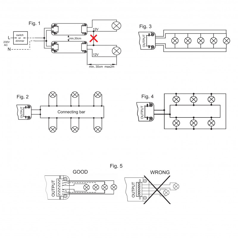 0 - 70W 12VAC Low Voltage Dimmable Electronic Transformer YT70 0 - 70W 12VAC Low Voltage Dimmable Electronic Transformer YT70