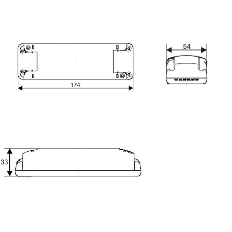 0 - 150W 12VAC Low Voltage Dimmable Electronic Transformer YT150 0 - 150W 12VAC Low Voltage Dimmable Electronic Transformer YT150
