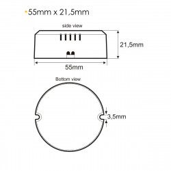 3-100W LED, 5-200W Halogen & Incandessent, Leading & Trailing Edge Dimmer 3-100W LED, 5-200W Halogen & Incandessent, Leading & Trailing Edge Dimmer