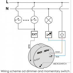 3-100W LED, 5-200W Halogen & Incandessent, Leading & Trailing Edge Dimmer 3-100W LED, 5-200W Halogen & Incandessent, Leading & Trailing Edge Dimmer