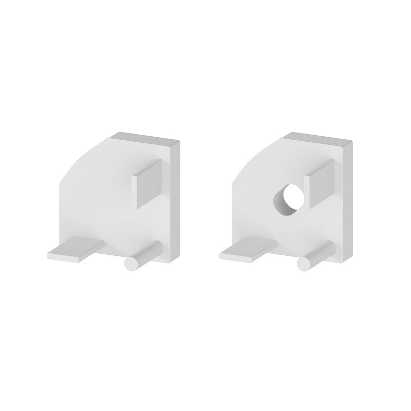 1m anodized 10x10mm ME3 corner LED aluminium extrusion with diffuser 1m anodized 10x10mm ME3 corner LED aluminium extrusion with diffuser