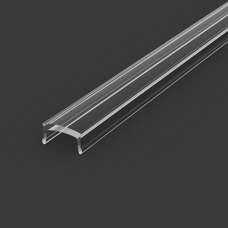 Sample of anodized 10x10mm ME3 corner LED aluminium extrusion with diffuser Sample of anodized 10x10mm ME3 corner LED aluminium extrusion with diffuser