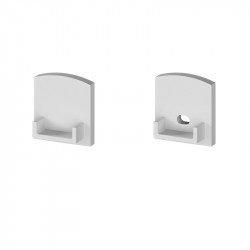 Sample of anodized 7x7mm ME2 surface LED aluminium extrusion with diffuser Sample of anodized 7x7mm ME2 surface LED aluminium extrusion with diffuser