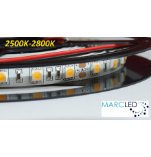 24VDC LED Flexible Strip (tape) 2700K SMD5060, 14.4W/m, 60 LEDs/m, IP20, 5m  (5000mm)