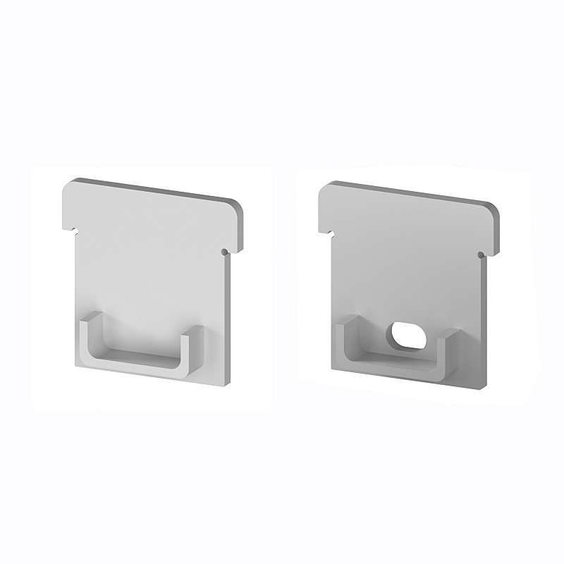 1m recessed floor / ground LED profile E5 (anodized, silver), with opal cover 1m recessed floor / ground LED profile E5 (anodized, silver), with opal cover