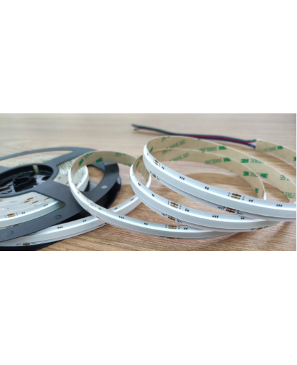 24VDC COB LED tape, RGBW (3000K), 14W/m, IP20, 5m (70W), Pro series 24VDC COB LED tape, RGBW (3000K), 14W/m, IP20, 5m (70W), Pro series