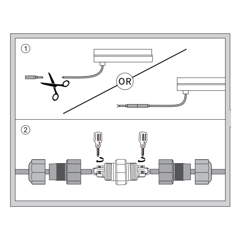 IP67 Plug with Extension Cable 0.2m For Inground LED Linear Light IP67 Plug with Extension Cable 0.2m For Inground LED Linear Light