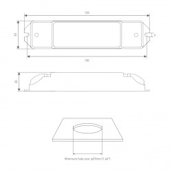 Mains Dimmable Driver 10W Constant Current (350-700mA) TD-10-350-700-G1T Mains Dimmable Driver 10W Constant Current (350-700mA) TD-10-350-700-G1T