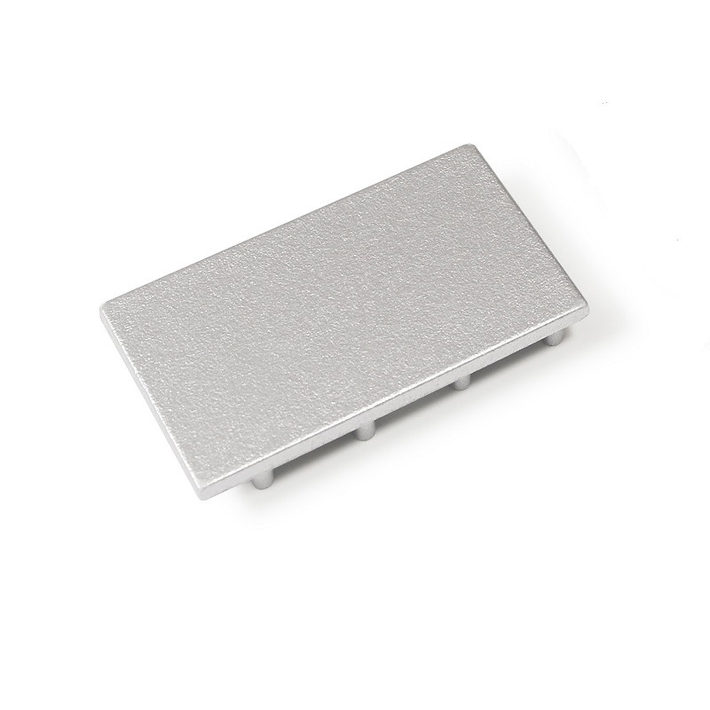 2m BTL2 Batten LED profile (anodized, silver), set with opal cover 2m BTL2 Batten LED profile (anodized, silver), set with opal cover