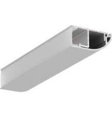 3m silver anodized WAY1 LED aluminium profile for passageways, opal cover 3m silver anodized WAY1 LED aluminium profile for passageways, opal cover