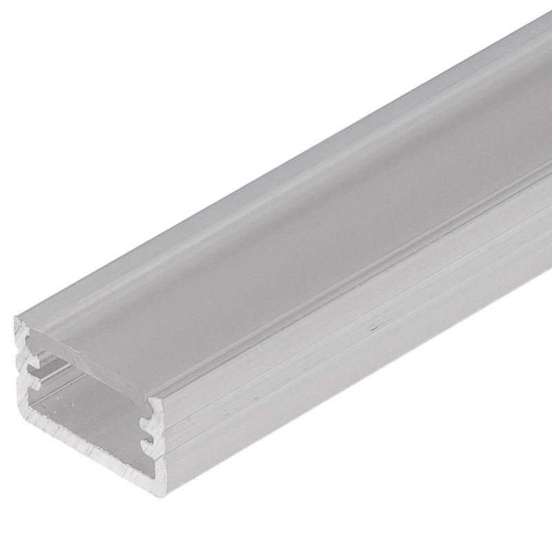 1m LED profile MT2 (raw aluminium), 12mm x 7mm, set with cover 1m LED profile MT2 (raw aluminium), 12mm x 7mm, set with cover
