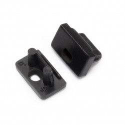 LED profile SLIM8 AC2/Z black anodzed LED profile SLIM8 AC2/Z black anodzed