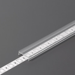 2m Plaster-in LED profile C3P for ceiling and drywall, with cover 2m Plaster-in LED profile C3P for ceiling and drywall, with cover