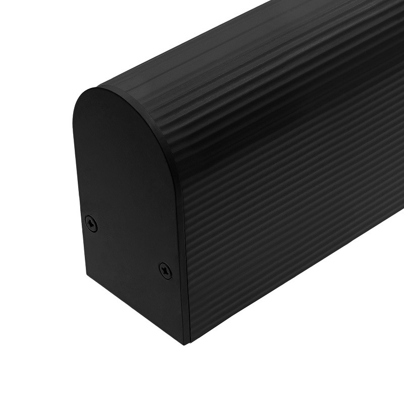 1m LED profile U2 (anodized, black) 37mm x 60mm, suspended kit 1m LED profile U2 (anodized, black) 37mm x 60mm, suspended kit