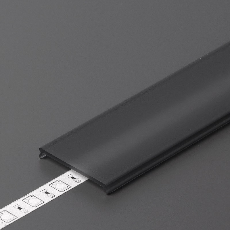 2m LED profile U2 (anodized, black) 37mm x 60mm, suspended kit 2m LED profile U2 (anodized, black) 37mm x 60mm, suspended kit