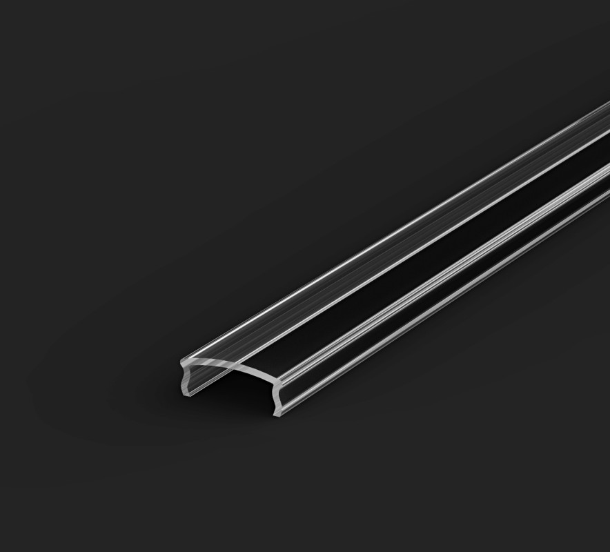 E1 black painted 2m recessed LED aluminium extrusion with diffuser E1 black painted 2m recessed LED aluminium extrusion with diffuser