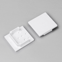 2m TL2 LED profile (painted, white), 23mm x 25mm, set with cover 2m TL2 LED profile (painted, white), 23mm x 25mm, set with cover