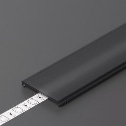 2m LED profile U2 (raw aluminium) 37mm x 60mm, suspended kit 2m LED profile U2 (raw aluminium) 37mm x 60mm, suspended kit