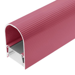 1m LED profile U2 (slate pink, painted) 37mm x 60mm, suspended kit 1m LED profile U2 (slate pink, painted) 37mm x 60mm, suspended kit