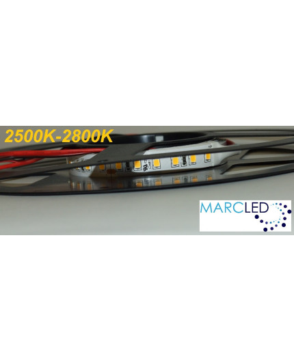 24VDC LED Flexible Strip 2500K-2800K SMD2835, 16W/m, 120 LEDs/m, IP20, 1m a roll 24VDC LED Flexible Strip 2500K-2800K SMD2835, 16W/m, 120 LEDs/m, IP20, 1m a roll