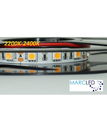 12VDC LED Strip 2200K-2400K SMD5060, 14.4W, 60 LEDs, IP20, 1m (1000mm) 12VDC LED Strip 2200K-2400K SMD5060, 14.4W, 60 LEDs, IP20, 1m (1000mm)
