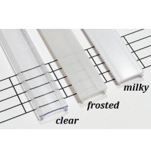 1m / 1000mm Diffuser / Cover, suitable  for LED profiles KL1, K1, KL2, K2, KH2, K3