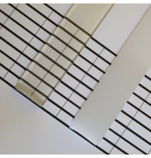 Sample of P5 diffuser / cover for LED profile