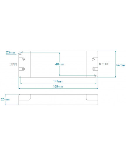 24Vdc 30W Triac dimmable (leading / trailing edge) LED driver, ELED-30P-24T, Premium 24Vdc 30W Triac dimmable (leading / trailing edge) LED driver, ELED-30P-24T, Premium