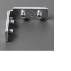 C1 connection bracket / connector 90 degree, vertical, for LED profile