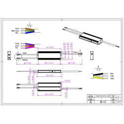 24Vdc 150W Constant Voltage LED Drivers for CCT tunable LED lights 24Vdc 150W Constant Voltage LED Drivers for CCT tunable LED lights