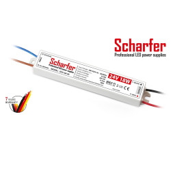 18W 24VDC Waterproof LED Power Supply SCH-18-24, Scharfer, 7 years warranty