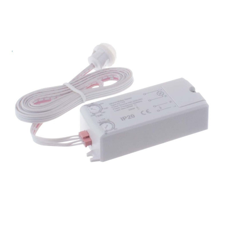 Mini Recessed PIR Movement Sensor Switch, 500W, 220-240VAC Mini Recessed PIR Movement Sensor Switch, 500W, 220-240VAC