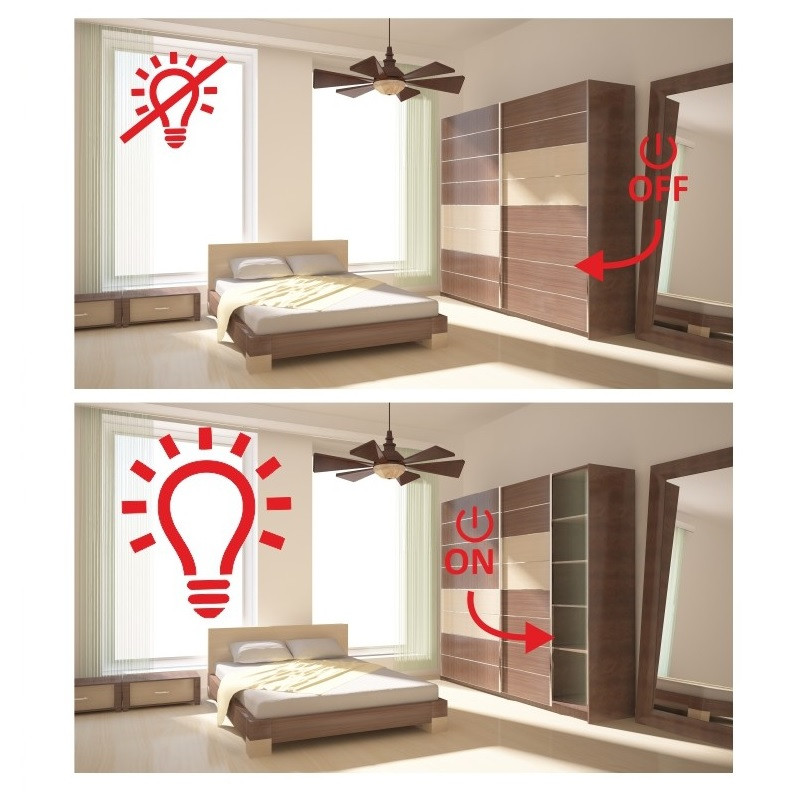 Mini Recessed/Surface Mount Cabinet Infra-red Sensor IR 500W 220-240V Mini Recessed/Surface Mount Cabinet Infra-red Sensor IR 500W 220-240V