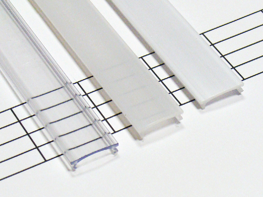 K0 mini LED plain aluminium extrusions, 1m, with diffuser K0 mini LED plain aluminium extrusions, 1m, with diffuser