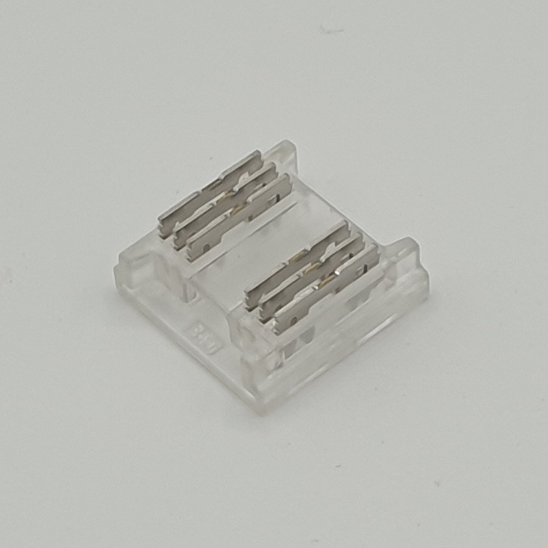6 Pin Tape to Tape Connector for IP20 RGB+CCT (WRGBW) 12mm COB Strip, no soldering 6 Pin Tape to Tape Connector for IP20 RGB+CCT (WRGBW) 12mm COB Strip, no soldering