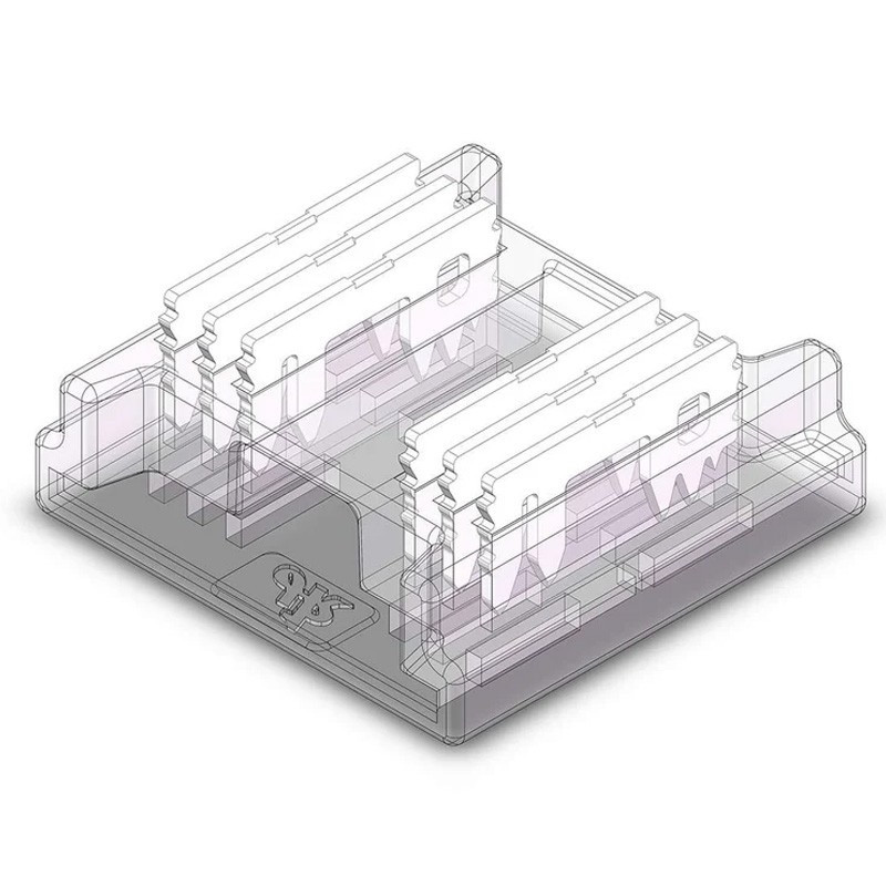 6 Pin Tape to Tape Connector for 12mm IP20 RGB+CCT (WRGBW) COB Strip, no soldering 6 Pin Tape to Tape Connector for 12mm IP20 RGB+CCT (WRGBW) COB Strip, no soldering